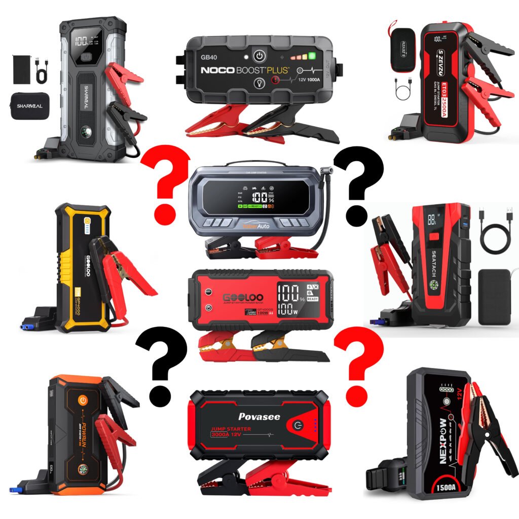 Best Jump Starter Comparisons